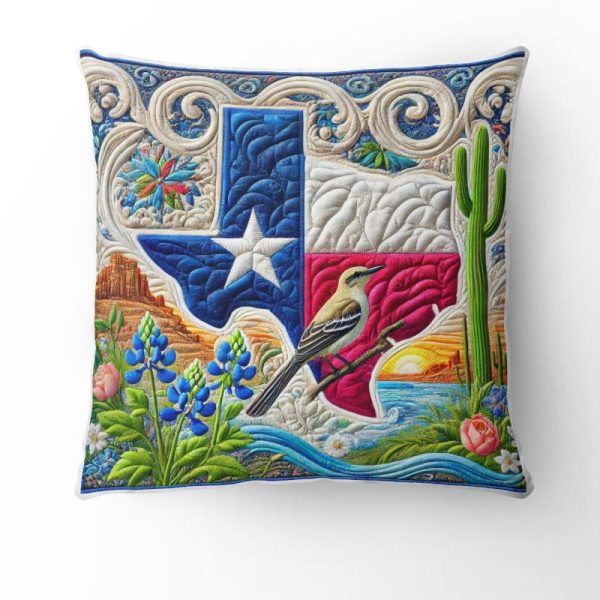 Best Texas Design Throw Pillow Decorative pillow cover PL18