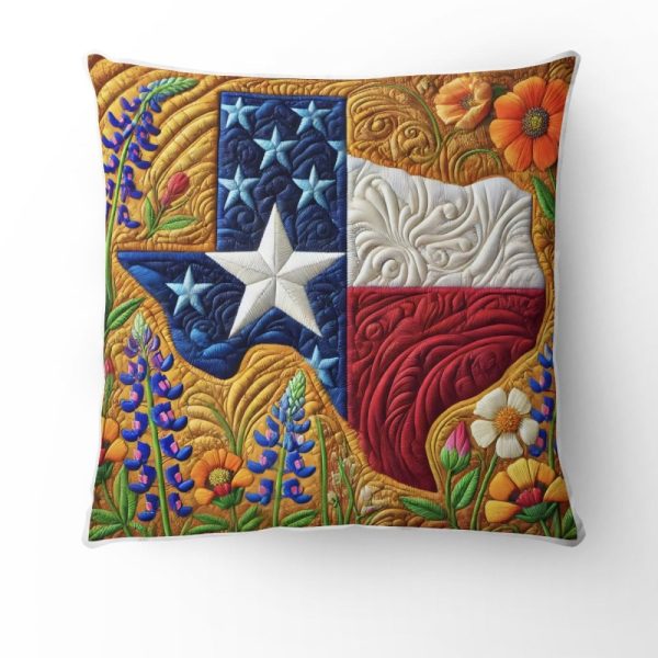 Best Texas Design Throw Pillow Decorative pillow cover PL21
