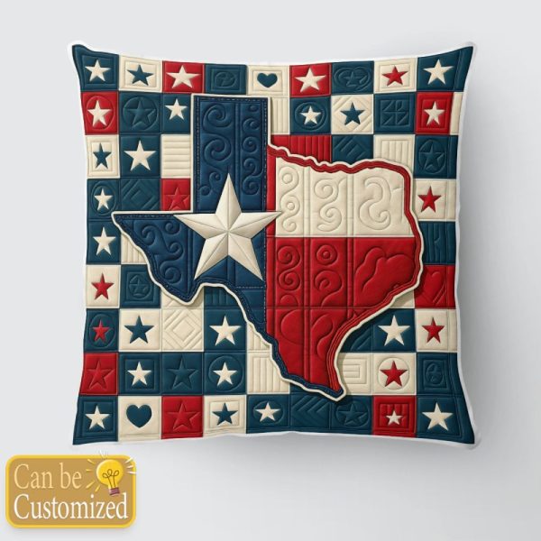 Best Texas Design Throw Pillow Decorative pillow cover PL26