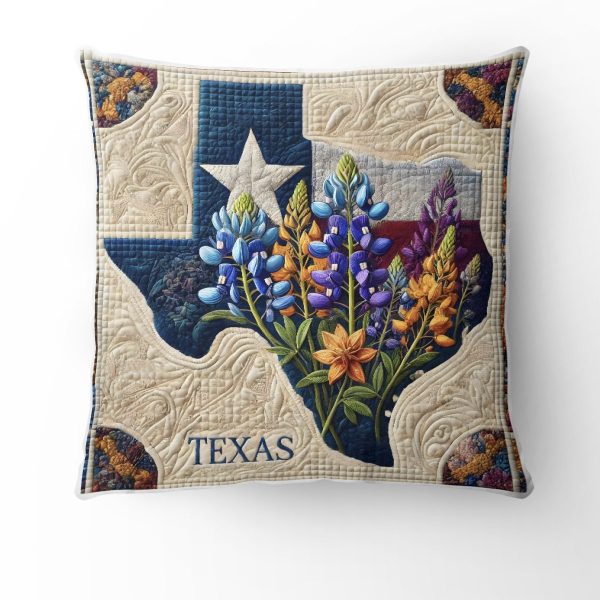 Best Texas Design Throw Pillow Decorative pillow cover PL74