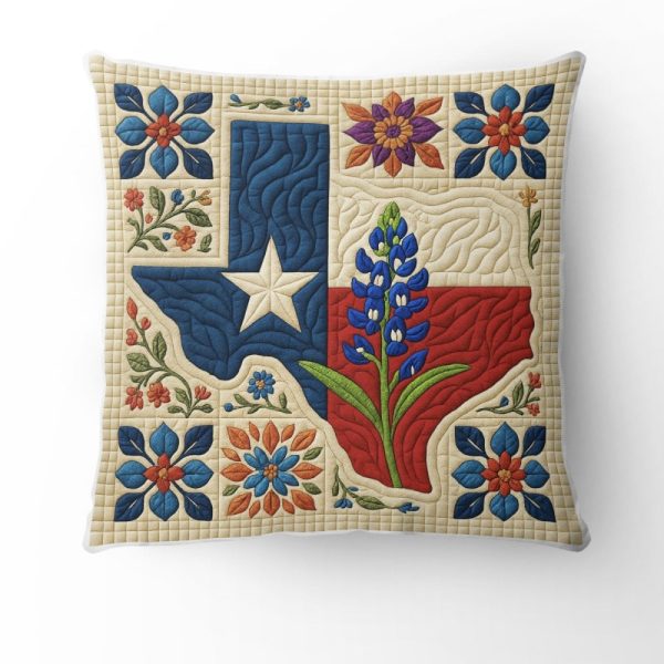 Best Texas Design Throw Pillow Decorative pillow cover PL22