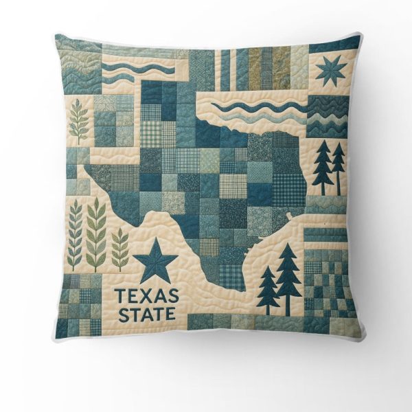 Best Texas Design Throw Pillow Decorative pillow cover PL56