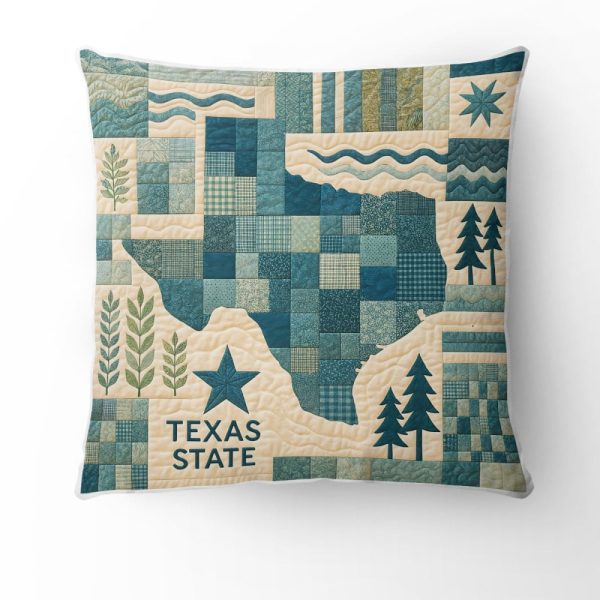 Best Texas Design Throw Pillow Decorative pillow cover PL23