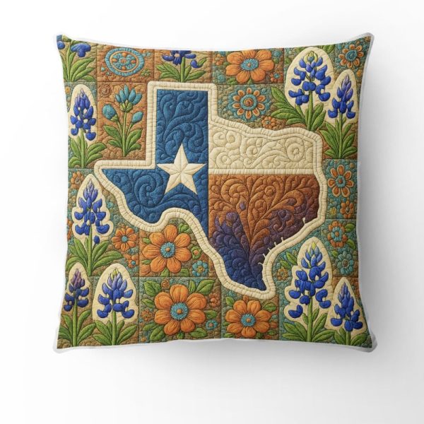 Best Texas Design Throw Pillow Decorative pillow cover PL55