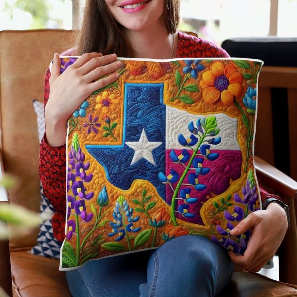 Best Texas Design Throw Pillow Decorative pillow cover PL15 - Image 4