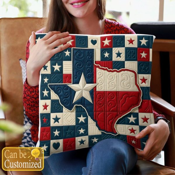 Best Texas Design Throw Pillow Decorative pillow cover PL26 - Image 4