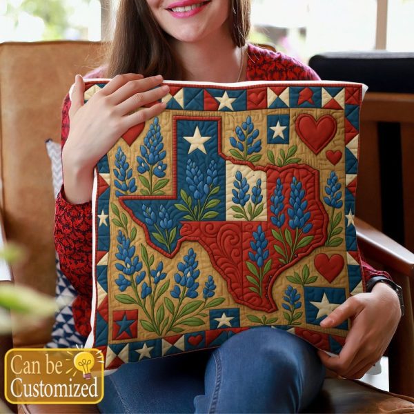 Best Texas Design Throw Pillow Decorative pillow cover PL32 - Image 4