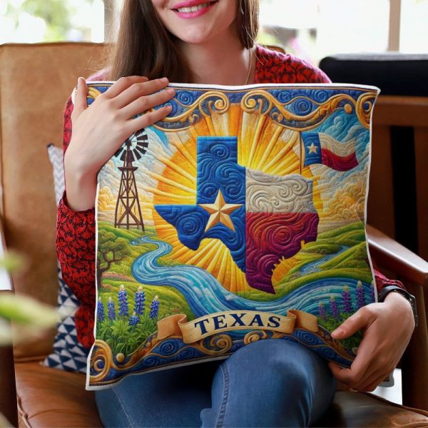 Best Texas Design Throw Pillow Decorative pillow cover PL16 - Image 4