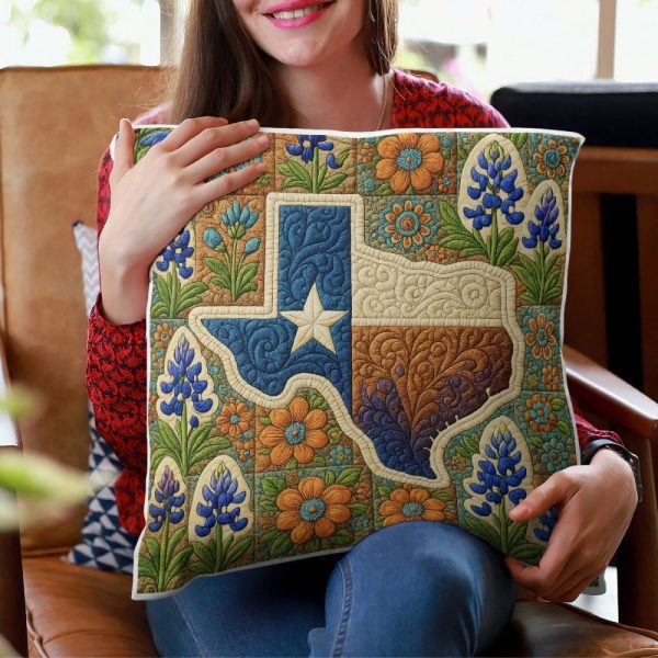 Best Texas Design Throw Pillow Decorative pillow cover PL55 - Image 2