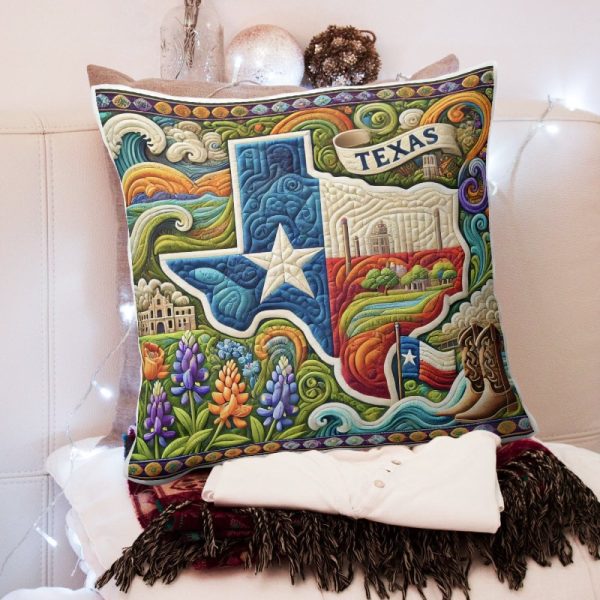Best Texas Design Throw Pillow Decorative pillow cover PL53 - Image 3