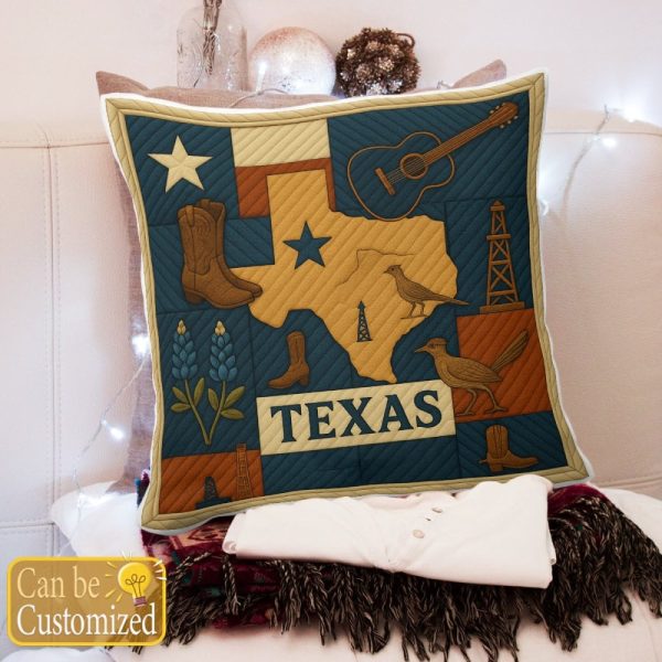 Best Texas Design Throw Pillow Decorative pillow cover PL29 - Image 4