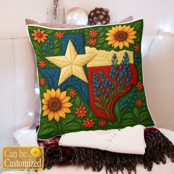 Best Texas Design Throw Pillow Decorative pillow cover PL31 - Image 3
