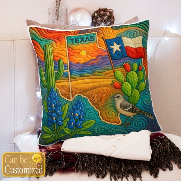 Best Texas Design Throw Pillow Decorative pillow cover PL77 - Image 3
