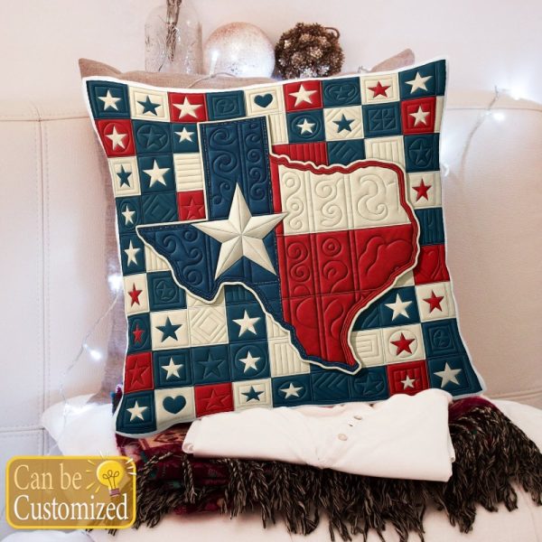 Best Texas Design Throw Pillow Decorative pillow cover PL26 - Image 3