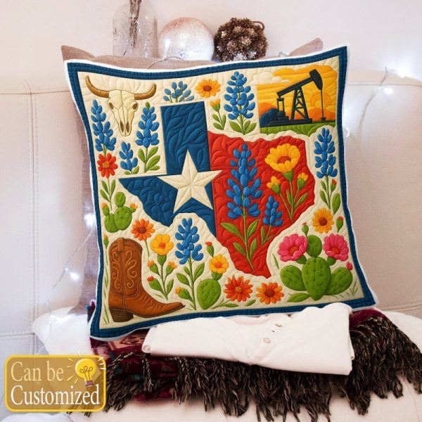 Best Texas Design Throw Pillow Decorative pillow cover PL62 - Image 3