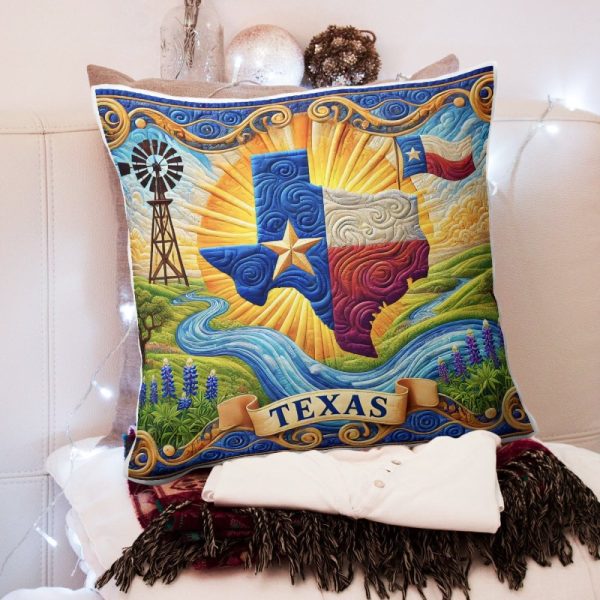 Best Texas Design Throw Pillow Decorative pillow cover PL54 - Image 4