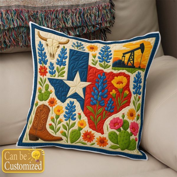 Best Texas Design Throw Pillow Decorative pillow cover PL62 - Image 2