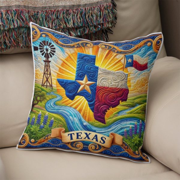 Best Texas Design Throw Pillow Decorative pillow cover PL16 - Image 2