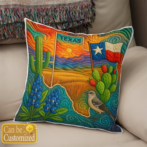 Best Texas Design Throw Pillow Decorative pillow cover PL77 - Image 2
