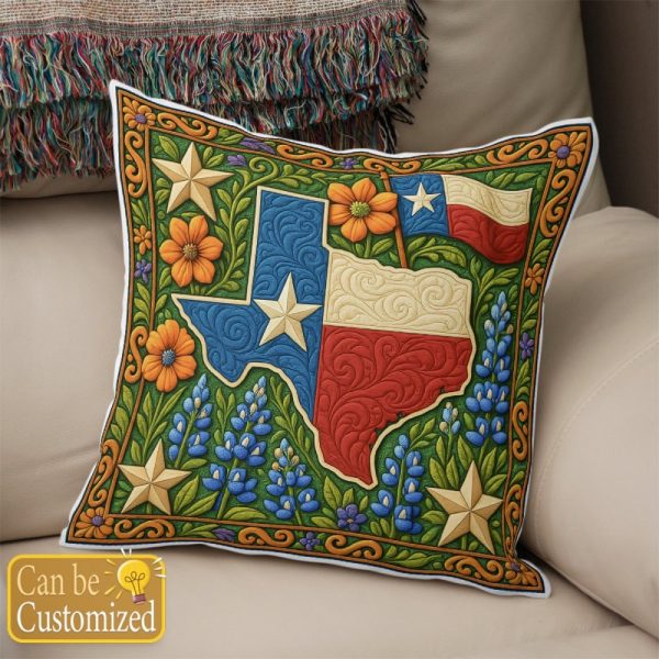 Best Texas Design Throw Pillow Decorative pillow cover PL64 - Image 2
