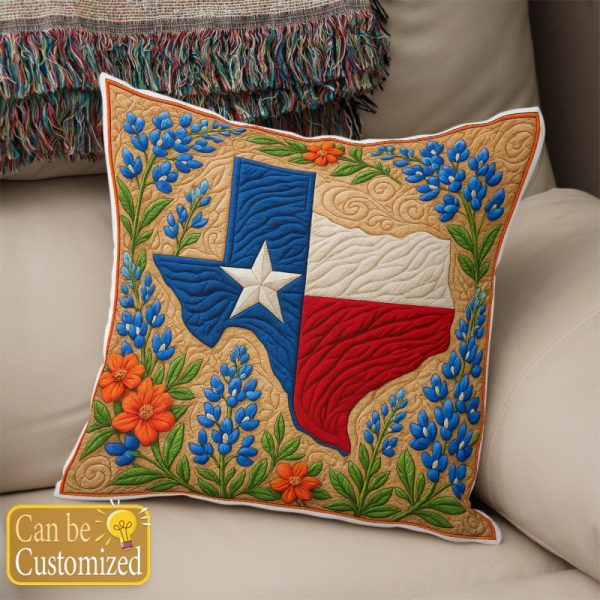 Best Texas Design Throw Pillow Decorative pillow cover PL63 - Image 2