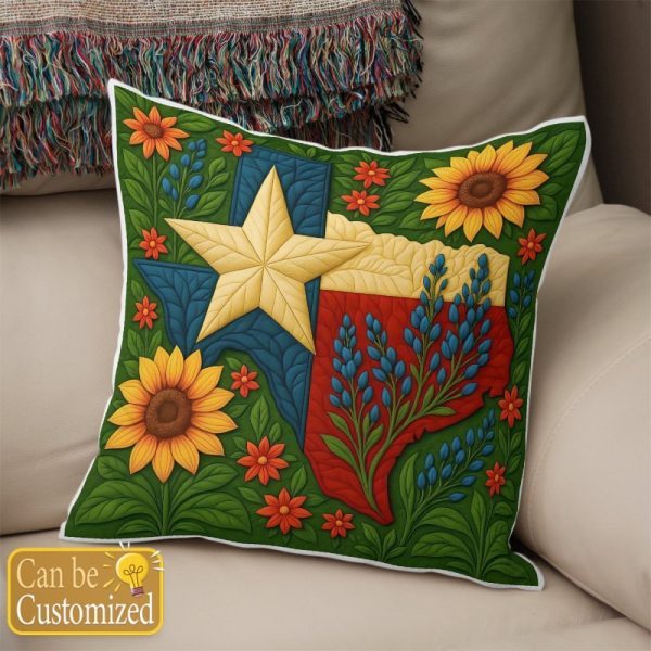 Best Texas Design Throw Pillow Decorative pillow cover PL31 - Image 2