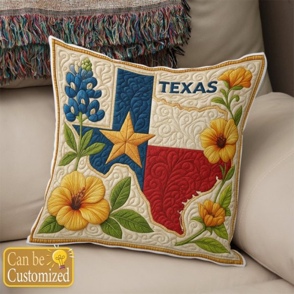 Best Texas Design Throw Pillow Decorative pillow cover PL65 - Image 2