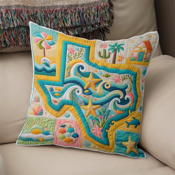Best Texas Design Throw Pillow Decorative pillow cover PL19 - Image 2