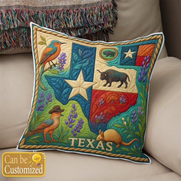 Best Texas Design Throw Pillow Decorative pillow cover PL30 - Image 3