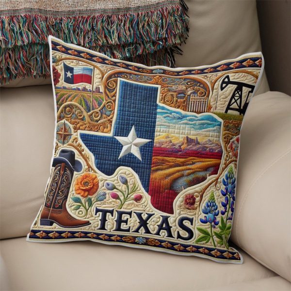Best Texas Design Throw Pillow Decorative pillow cover PL14 - Image 2