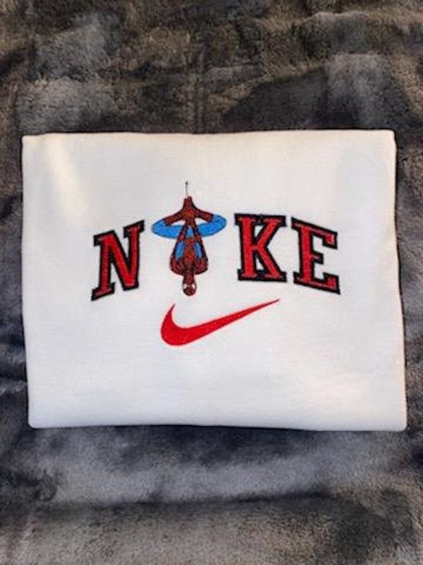 Nike X Spiderman Embroidered Sweatshirt - TerraBell Designs