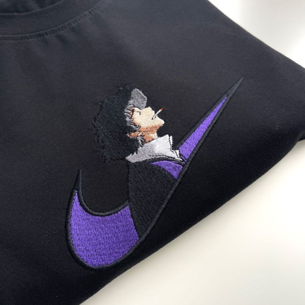 Nike Cowboy Bebop Spike Rage Embroidered Hoodie - TerraBell Designs
