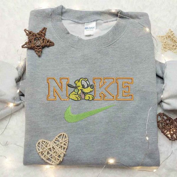Disney Character Pluto X Nike Embroidered Sweatshirt - TerraBell Designs