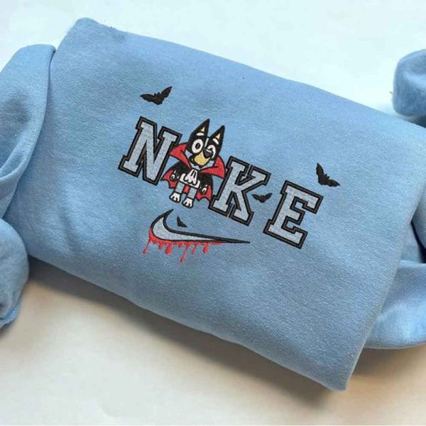 Nike Bluey Bandit Heeler Embroidered Sweatshirt - TerraBell Designs