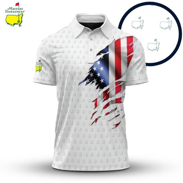 MT Tournament Pattern Men Polo Shirt - Image 2