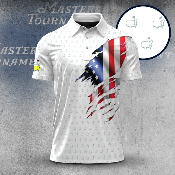 MT Tournament Pattern Men Polo Shirt