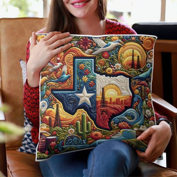 Best Texas Design Pillow49 - Image 4