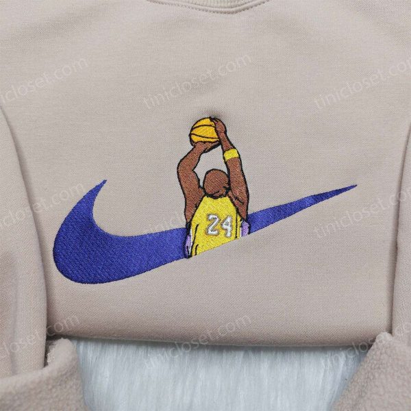 LeBron James Nike Embroidered Shirt, Los Angeles Lakers Embroidered Hoodie, NBA Shirt for Fans - Small Gifts Great Love - Image 3