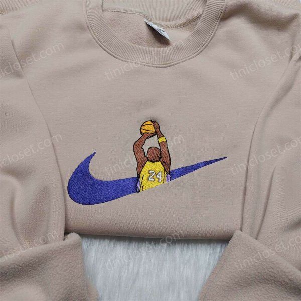 LeBron James Nike Embroidered Shirt, Los Angeles Lakers Embroidered Hoodie, NBA Shirt for Fans - Small Gifts Great Love - Image 4