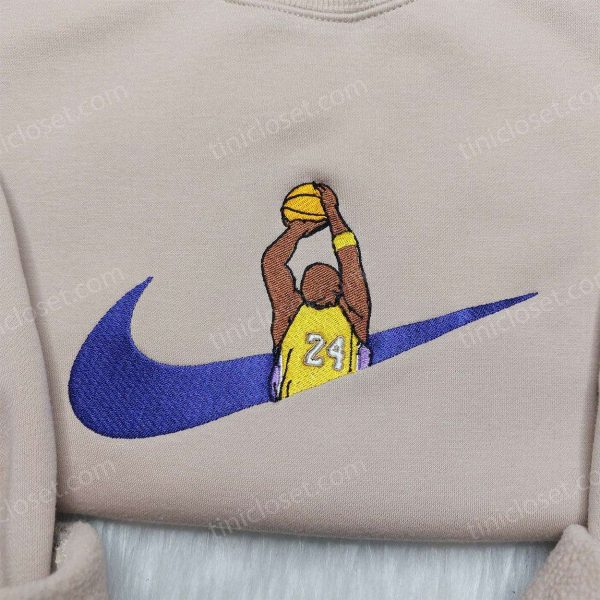 LeBron James Nike Embroidered Shirt, Los Angeles Lakers Embroidered Hoodie, NBA Shirt for Fans - Small Gifts Great Love - Image 5