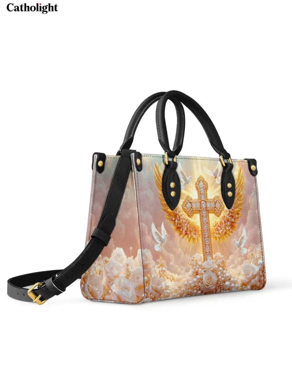 Dove of Peace Leather Bag - Image 3