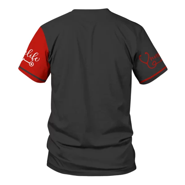 Personalized Nurse Shirt - Nursing Graphic Tees for Women - Gifts For Healthcare Workers - Image 5