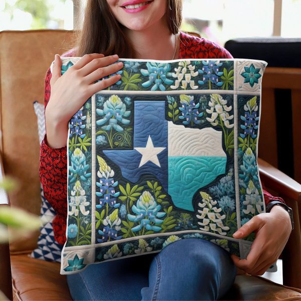 Best Texas Design Throw Pillow Decorative pillow cover PL67 - Image 4