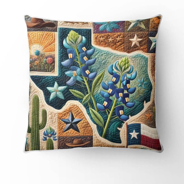 Best Texas Design Throw Pillow Decorative pillow cover PL71