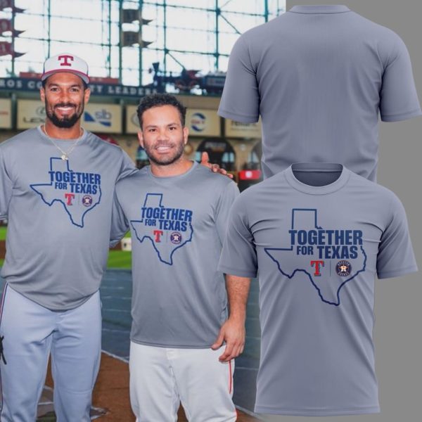 Together For Texas 2025 Houston tshirt Dark Color