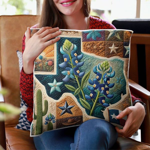 Best Texas Design Throw Pillow Decorative pillow cover PL71 - Image 4