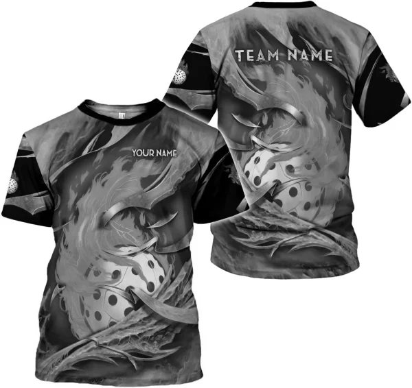 Personalized Name Team's Name Pickleball Shirt 3D, Pickleball Shirts, Funny Pickleball Shirts for Team, Men Women - Image 7