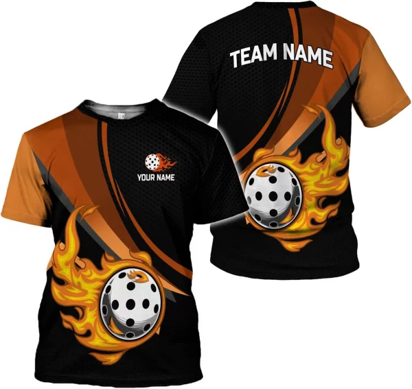 Personalized Name Team's Name Pickleball Shirt 3D, Pickleball Shirts, Funny Pickleball Shirts for Team, Men Women - Image 5
