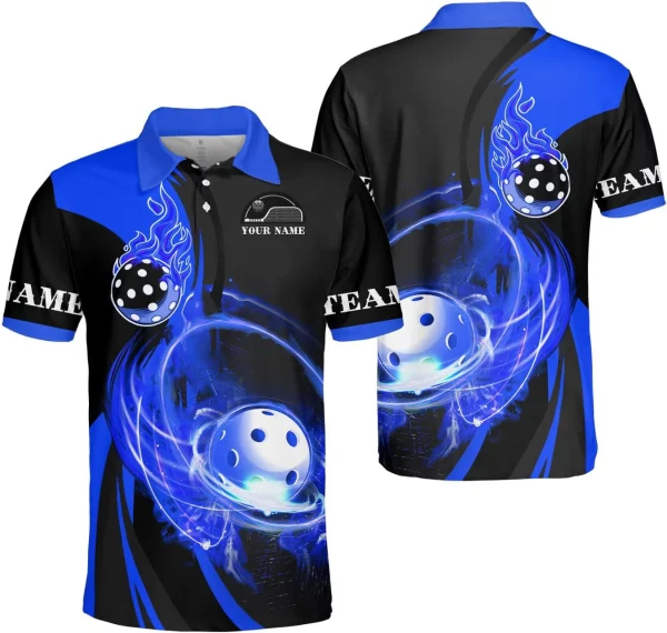 Personalized Pickleball Polo Shirts, Pickleball Shirt 3D, Pickleball Shirts, Funny Pickleball Shirts for Team New - Image 6