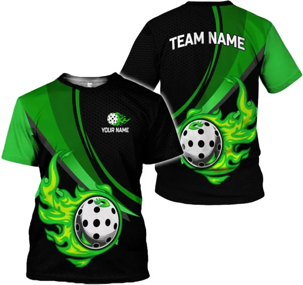 Personalized Name Team's Name Pickleball Shirt 3D, Pickleball Shirts, Funny Pickleball Shirts for Team, Men Women - Image 3